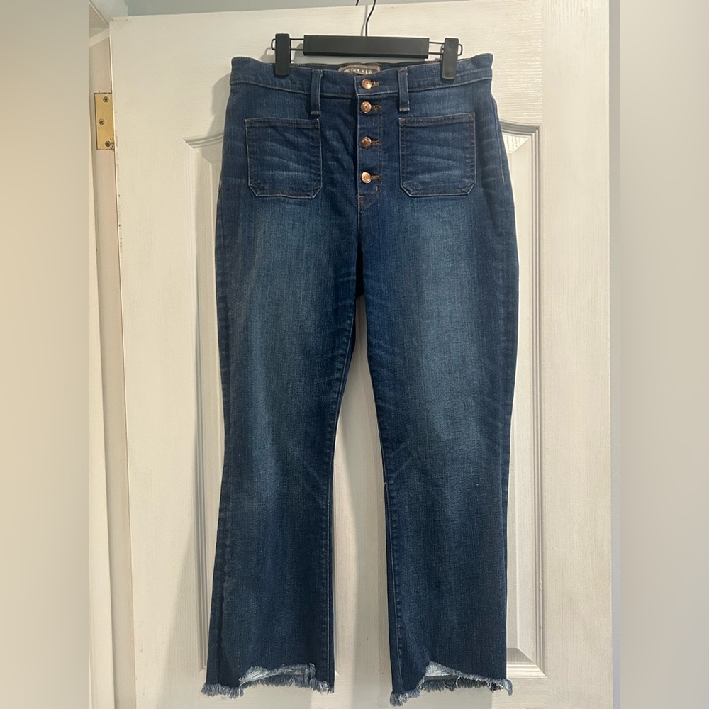 JCrew/Point Sur Crop Jeans